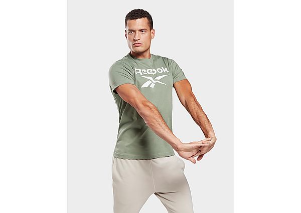 Reebok t-shirt imprimé series reebok stacked - Harmony Green, Harmony Green