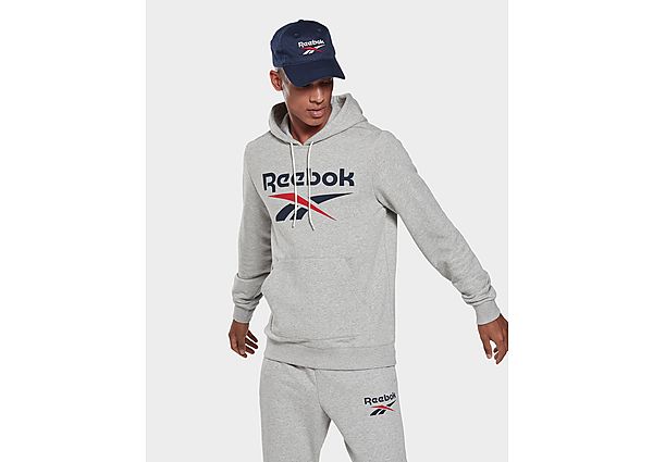 Reebok hoodie reebok identity big logo - Medium Grey Heather, Medium Grey Heather