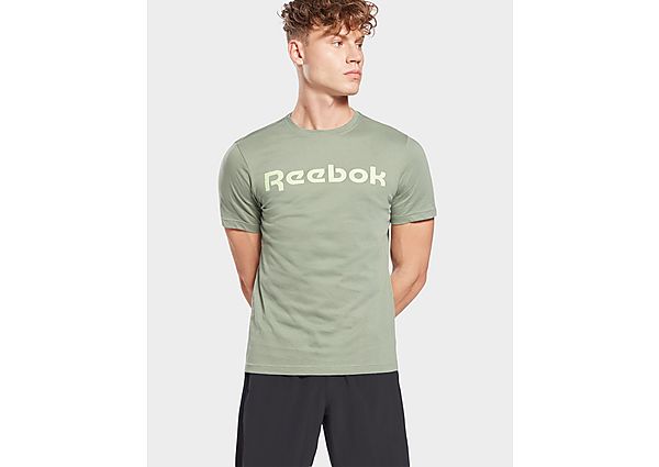 Reebok t-shirt graphic series linear logo - Harmony Green, Harmony Green