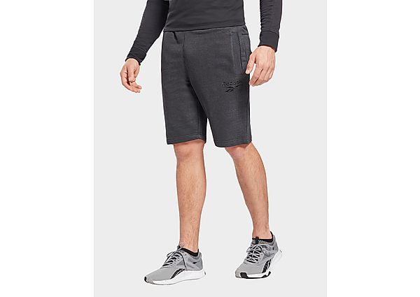 Reebok short training essentials mélange - Black, Black