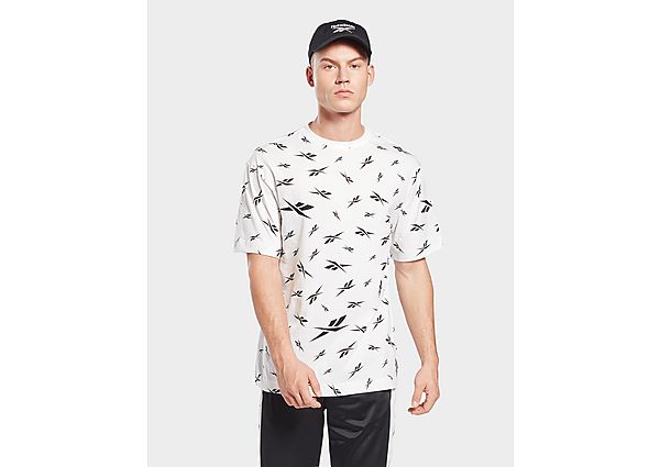 Reebok t-shirt training essentials avec imprimé intégral - White, White