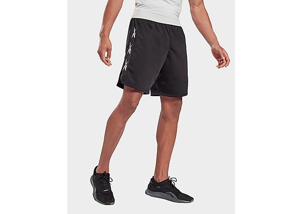 Reebok short training essentials vector - Black, Black