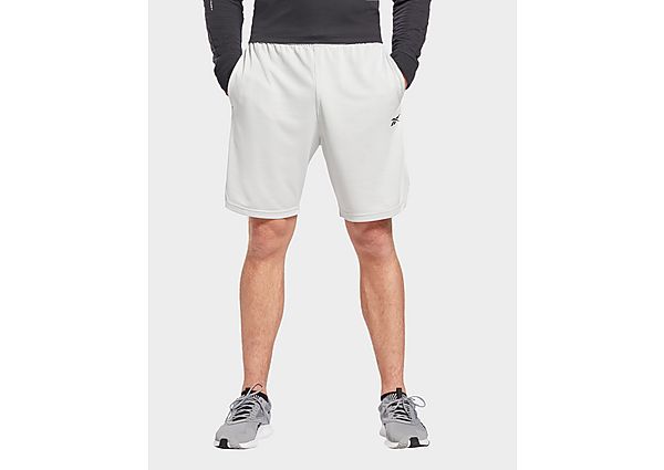 Reebok workout ready mélange shorts - Pure Grey 2, Pure Grey 2