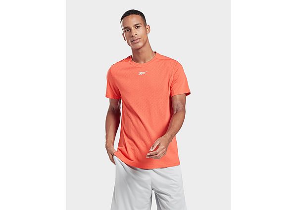 Reebok t-shirt en mesh workout ready - Semi Orange Flare, Semi Orange Flare