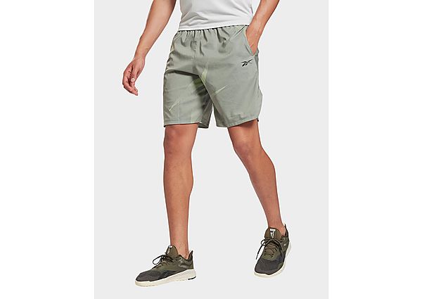 Reebok short workout ready avec imprimé intégral - Harmony Green, Harmony Green