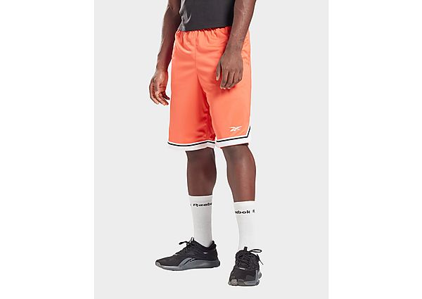 Reebok short en mesh workout ready - Semi Orange Flare, Semi Orange Flare