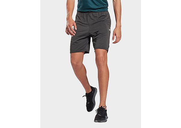 Reebok workout ready mélange shorts - Black, Black