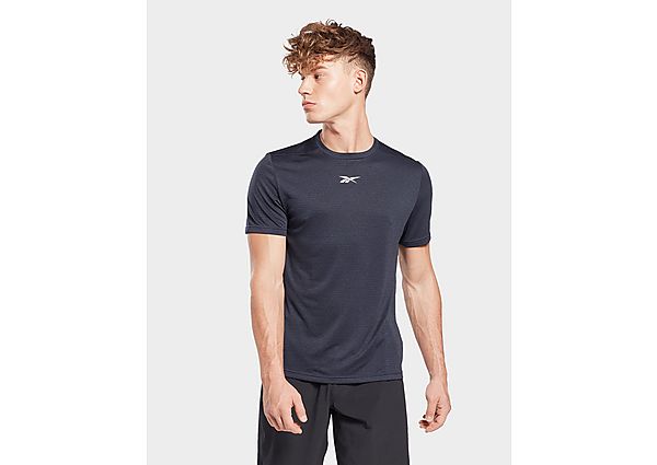 Reebok t-shirt workout ready mélange - Vector Navy, Vector Navy
