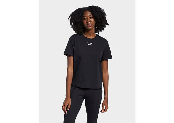 Reebok t-shirt avec petit logo classics - Black / White, Black / White