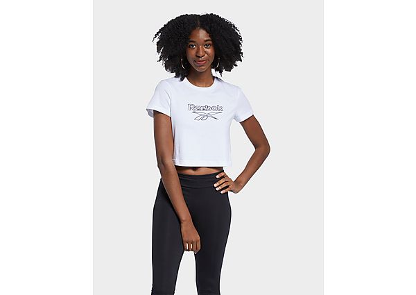 Reebok t-shirt classics foundation big logo - White, White