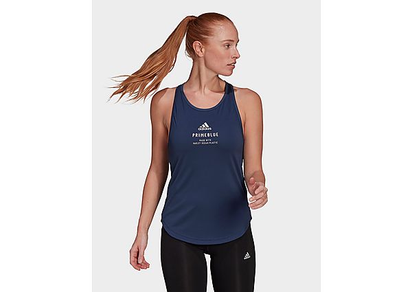 adidas Débardeur Run for the Oceans Graphic - Crew Navy, Crew Navy