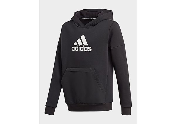 adidas Sweat-shirt à capuche Badge of Sport Fleece - Black / White, Black / White