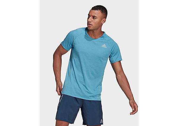 adidas T-shirt Runner - Hazy Blue, Hazy Blue