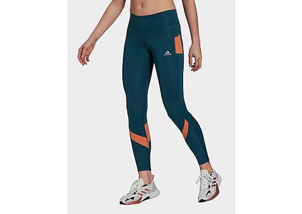 adidas Tight Own the Run - Wild Teal / Hazy Copper, Wild Teal / Hazy Copper