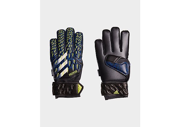 adidas Gants de gardien de but Predator Match Fingersave - Black / Royal Blue / Solar Yellow / White