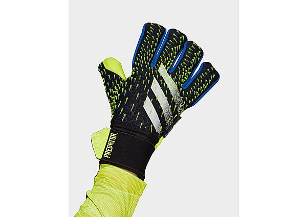 adidas Gants de gardien Predator Pro Ultimate - Black / Royal Blue / Solar Yellow / White, Black / R