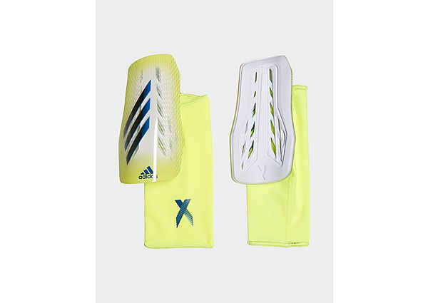 adidas Protège-tibias X League - Solar Yellow / Black / Royal Blue, Solar Yellow / Black / Royal Blu