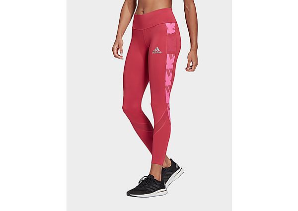 adidas Tight Own The Run Celebration Running Long - Wild Pink, Wild Pink