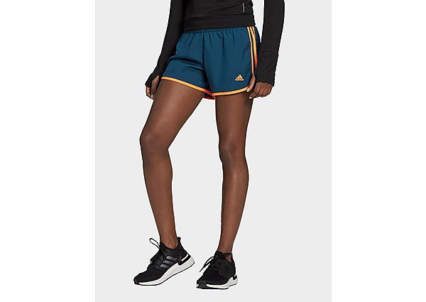 adidas Short Marathon 20 - Wild Teal / Screaming Orange, Wild Teal / Screaming Orange