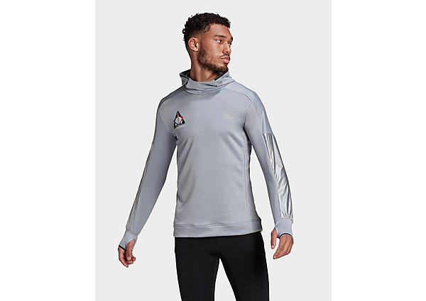 adidas Sweat-shirt à capuche Space Race - Halo Silver, Halo Silver