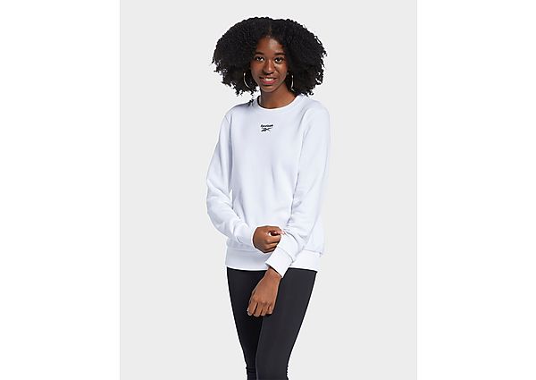 Reebok sweat à col rond et logo classics - White / Black, White / Black