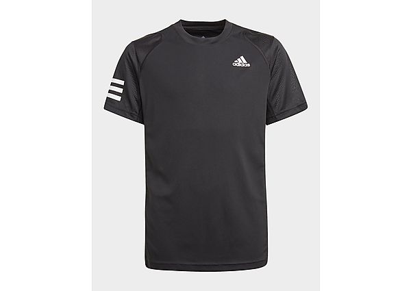 adidas T-shirt Club Tennis 3-Stripes - Black / White, Black / White