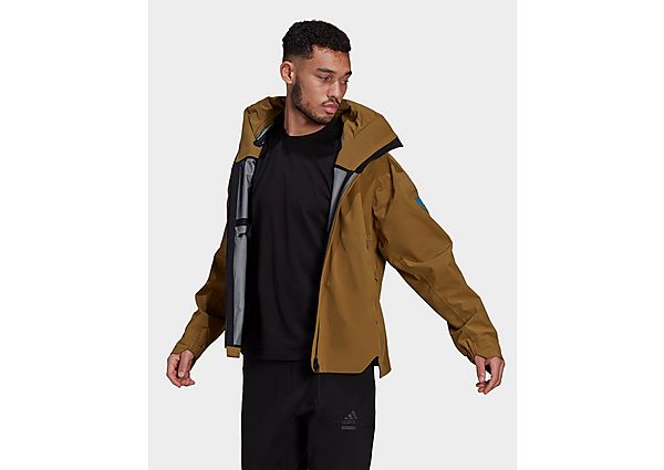 adidas Veste de pluie MYSHELTER - Brown Malt, Brown Malt