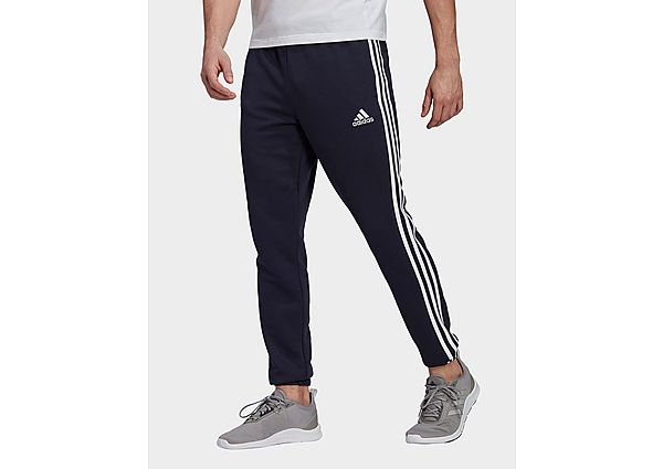 adidas Pantalon Essentials French Terry Tapered 3-Stripes - Legend Ink / White, Legend Ink / White