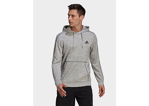 adidas Sweat-shirt à capuche Essentials Mélange Embroidered Small Logo - Medium Grey Heather, Medium