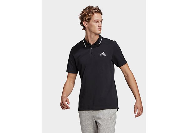 adidas Polo AEROREADY Essentials Piqué Small Logo - Black / White, Black / White