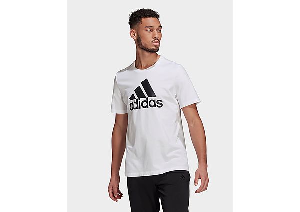 adidas T-shirt Essentials Big Logo - White / Black, White / Black