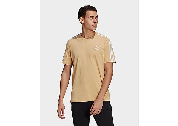 adidas T-shirt Essentials 3-Stripes - Hazy Beige, Hazy Beige