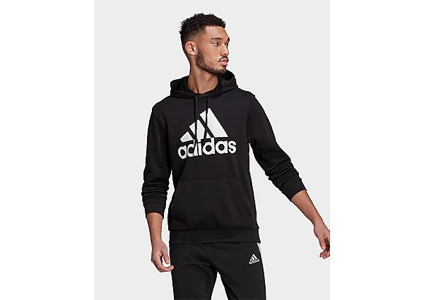 adidas Sweat-shirt à capuche Essentials Big Logo - Black / White, Black / White