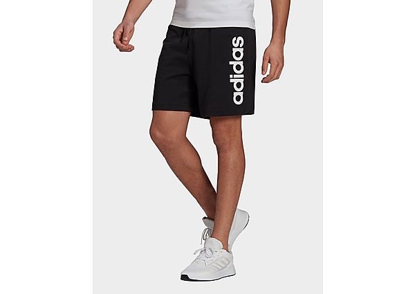 adidas Short AEROREADY Essentials Linear Logo - Black / White, Black / White