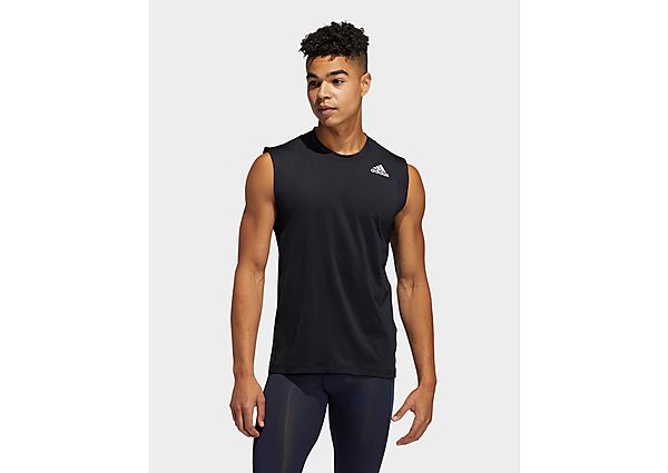 adidas T-shirt Techfit Sleeveless Fitted - Black, Black