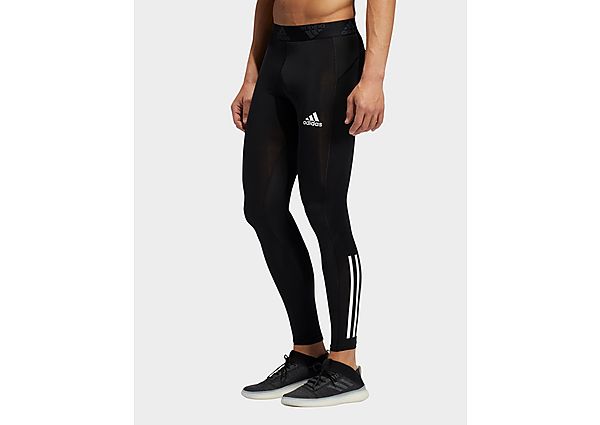 adidas Collant Techfit 3-Stripes Long - Black, Black