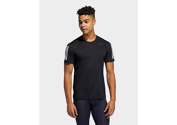 adidas T-shirt Techfit 3-Stripes Fitted - Black, Black