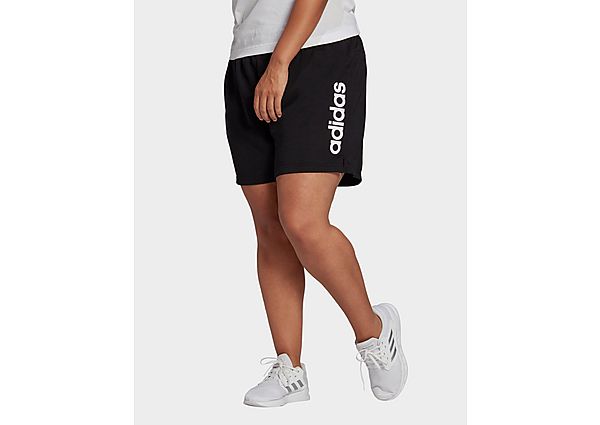 adidas Short Essentials Slim Logo (Grandes tailles) - Black / White, Black / White