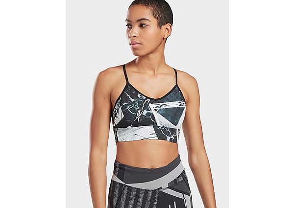 Reebok brassière de sport workout ready printed - Black, Black
