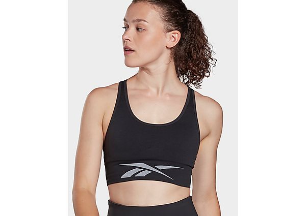 Reebok brassière sans coutures workout ready - Black, Black