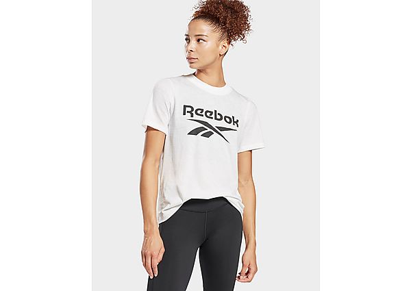 Reebok t-shirt crop reebok identity - White, White