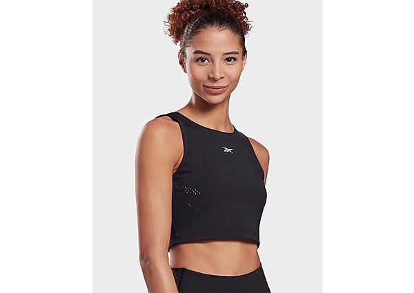 Reebok crop top perforé perform - Black, Black