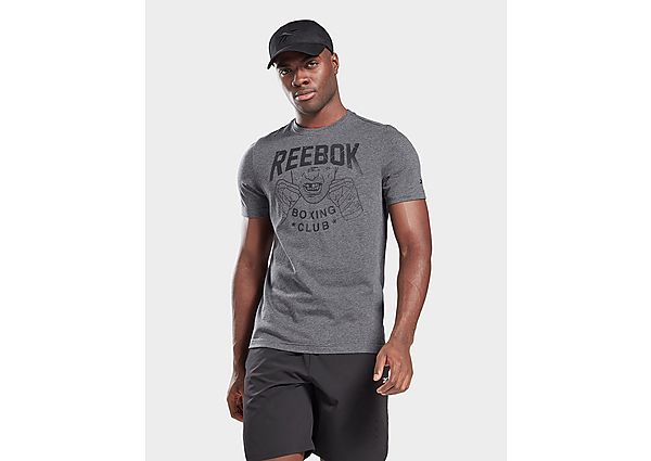 Reebok t-shirt reebok boxing club - Dark Grey Heather, Dark Grey Heather