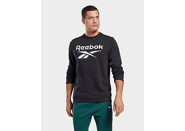 Reebok sweat à col rond reebok identity big logo - Black, Black