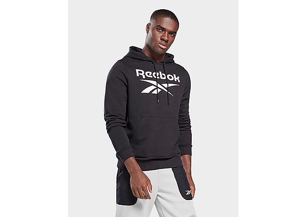 Reebok hoodie reebok identity big logo - Black, Black