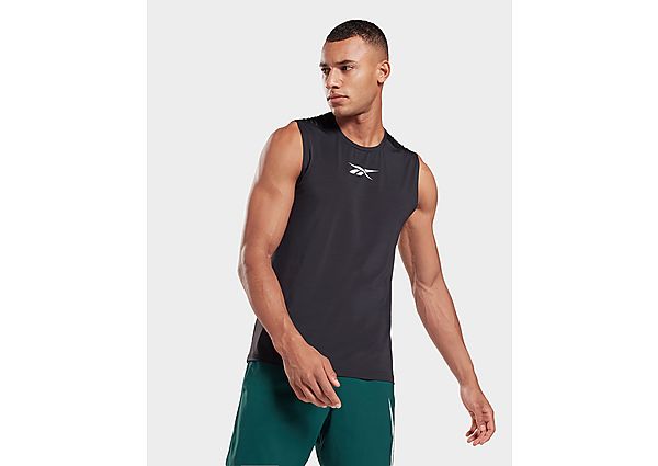Reebok t-shirt sans manches workout ready activchill - Black, Black