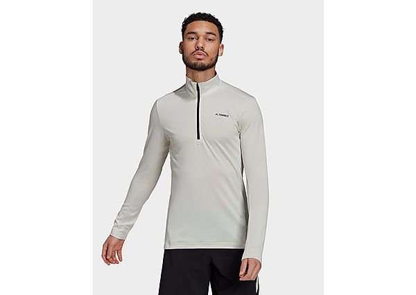 adidas Veste molleton Terrex Everyhike Half-Zip - Orbit Grey, Orbit Grey