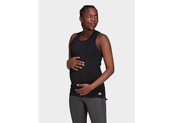 adidas Débardeur AEROREADY Designed 2 Move Sport (Maternité) - Black / White, Black / White