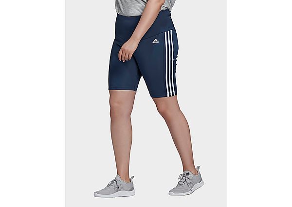 adidas Cuissard Designed 2 Move High-Rise Sport (Grandes tailles) - Crew Navy / White, Crew Navy / W