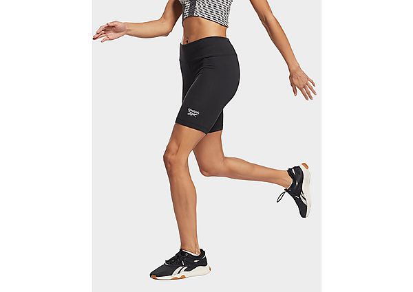 Reebok short ajusté reebok identity logo - Black, Black